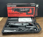 Vintage Craftsman Corded 3/4HP 6AMP Reciprocating Saw 9-17107 W/ Original Box. Fixed Price $44.99.