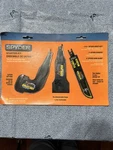 Spyder Starter Kit 3 Pack Reciprocating Saw Scraping Blade Grout Tool. Fixed Price $25.99.
