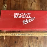 Vintage Milwaukee 6507 Heavy Duty Sawzall Quik-lok Cord Made The Usa. Fixed Price $162.39.