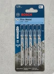 Bosch 2608668137 T118G T-shank Hss Jig Saw Blades, 36TPI, 3-5/8". Fixed Price $12.07.