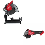 Milwaukee 2990-21HD M18 Fuel 14" Chop Saw Kit W/ Free 2880-20 Grinder. Fixed Price $639.58.