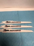 3PC Mk Morse Cobalt Hybrid Bi Metal 6"-6 Tpi Saw Blades Demo-wood -nail-tree. Fixed Price $12.99.