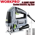 Workpro 6.5AMP 850W Corded Electric Tool Kit Speed W/7PC Blades. Fixed Price $41.79.
