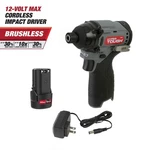Hyper Tough 12V Max* Lithium-ion Cordless Brushless Impact Driver With 1.5AH Bat. Fixed Price $49.00.