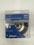 Pferd 82195P 4" Crimped Wire Wheel Brush, Carbon Steel Performance Line. Fixed Price $19.76.