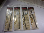New 4PK. Olson 12PC. Reverse Tooth Scroll Saw Blades. (48 Total) # FR44802. Fixed Price $20.00.