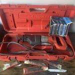 Milwaukee 5537-22 Super Sawzall Orbital Reciprocating Case, Blades + More. Fixed Price $67.99.