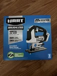 New Hart HPJS25 Jigsaw 20V Battery-powered Brushless Orbital (tool-only). Fixed Price $75.00.