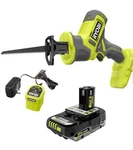 Ryobi One+ 18V Cordless Reciprocating Saw Kit Battery And Charger. Fixed Price $85.00.