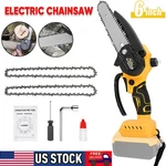 6 Inch Cordless Chainsaw For Dewalt 20V Max Battery Handheld Mini Pruning. Fixed Price $34.98.