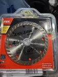Skilsaw 4-1/2" Turbo Rim Diamond Blade For Masonry. Fixed Price $15.38.