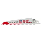 Milwaukee 48-00-8021 6" 5/8TPI Super Sawzall Ax Blade 25-PACK. Fixed Price $74.21.