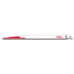 Milwaukee 48-01-7037 12 In. 5 Tpi Wood Cutting Thin Kerf Sawzall Blades (100 Pk). Fixed Price $324.00.