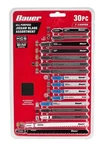 Bauer T-shank General-purpose Jig Saw Blade Set, 30-PIECE. Fixed Price $24.99.