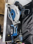 Hercules 20V Brushless Cordless 7-1/4" Circular Saw + Hammer Drill. Fixed Price $150.00.