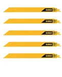 New Dewalt DWAR12114 12" 14TPI 1" Reciprocating Saw Blade - 5 Pack. Fixed Price $39.00.