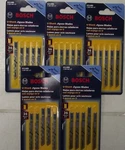 Bosch U118G 2-3/4" 36TPI Hss Universal Shank Jigsaw Blade 5-PACKS. Fixed Price $10.00.