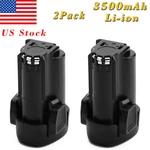 2X3.5AH 12V Lithium Battery For Porter Cable PCL12C PCL12BLX Cordless Power Tool. Fixed Price $41.95.