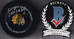 Beckett Dale Tallon Signed Chicago Blackhawks Real Game Model Puck WU47840. Fixed Price $33.37.