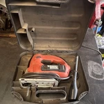Black+decker JS500 120V Corded Electric Jigsaw W/ Carrying Case Red/black. Fixed Price $15.98.