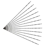 Murtenze 12PCS Spiral Scroll Saw Blades, Plain End 6#, Black. Fixed Price $9.66.