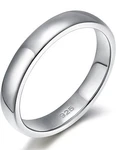 Solid .925 Sterling Silver Wedding Band Ring For Women Multiple Sizes. Fixed Price $35.00.
