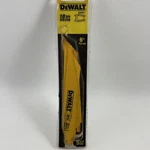 Dewalt DW4811 6" 18 Tpi Straight Back Bi-metal Reciprocating Saw Blade-metal 5PK. Fixed Price $12.99.