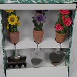 Decorative Garden Tools Stakes Fork Shovel Trowel Flower Pot World Bazaars. Fixed Price $6.00.