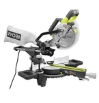 Ryobi 10 Amp Corded 7-1/4 In. Compound Sliding Miter Saw. Fixed Price $194.99.