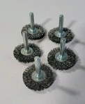 Lot Of Wire Brush Wheels 1/4" Shank Disston 1.5" Diameter 6000 Rpm Germany. Fixed Price $42.75.