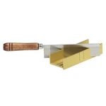 Zona Saw 35-241 Fine Kerf 42T With Aluminum Thin Slot Miter Box Usa Made. Fixed Price $25.62.