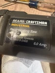 900.271260 Sear Craftsman Reciprocating Saw. Fixed Price $25.00.