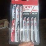 Milwaukee 49-22-1216D Sawzall Blade Set 16PC W/9" Torc Nitru. Fixed Price $24.00.