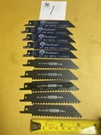 10PC Hss Reciprocating Sawsall Rockwell And Stanley Made Usa. Fixed Price $9.99.
