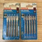 Bosch 2608663281 T-shank Jigsaw Blades T118G Genuine Oem 5-PACK X2. Fixed Price $18.00.