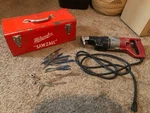 Vintage 6511 Milwaukee Sawzall With Tool Box Case/and Blades See Video. Fixed Price $29.00.