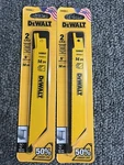 Dewalt DW4808-2 Bi Metal 6 Inch 14 Teeth Per Reciprocating Saw Blade. Fixed Price $8.00.