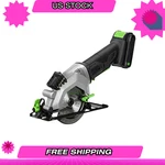 Mini Circular Saw DC20V 4-1/2" Cordless Laser Guide Blades 3400RPM 2.0AH. Fixed Price $57.74.