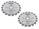 New Ryobi Oem 6797329-2 Saw Blade (2 Pack). Fixed Price $21.10.