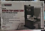 Central Machinery 9" 1/3 Hp Benchtop 2460 Fpm *new Sealed*. Fixed Price $179.99.