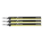 Bosch T367XHM3 Jig Saw Blade Set, Carbide, Shank, PK3. Fixed Price $27.99.