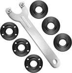 Grinder Flange Lock Nut Wrench Fit Milwaukee Dewalt Makita 4-1/2"5" 5/8-11 Parts. Fixed Price $7.99.