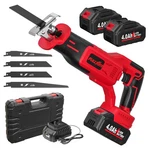 Fullyea Reciprocating Saw Cordless, 3500 Spm Brushless Red. Fixed Price $104.79.