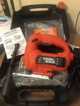 Black And Decker JS500 Case Nwt Missing Lock One Side. Fixed Price $50.00.
