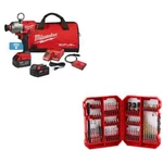 Milwaukee 2865-22 M18 Fuel Hex Utility Htiw W/ 48-32-4097 Drill & Drive Set. Fixed Price $708.89.
