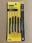 Dewalt Jig Saw DW3720-5, 14 Tpi, Thick Metal (5 Blades). Fixed Price $8.99.