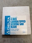 Nos Delta 35-581 Carbide Tipped Scoring Saw Blade 24 Teeth 3/4" Arbor Hole. Fixed Price $30.00.