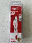 (pack Of 25) Milwaukee 48-00-8021 6 In. Tpi The Ax Sawzall Blade. Fixed Price $49.99.
