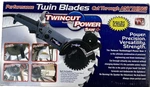 Twincut Power Saw Blades "as Seen On Tv" Never Used Open Box. Fixed Price $55.00.