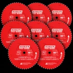 Pack! Freud D0748CFA Diablo Steel Demon 7-1/4 Tooth Metal Cutting Blade. Fixed Price $239.99.